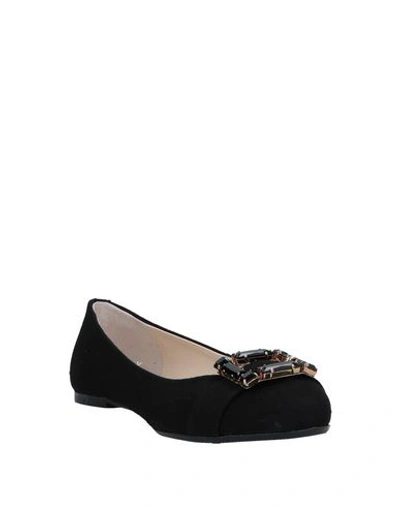 Shop Anna Baiguera Ballet Flats In Black