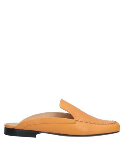 Shop Aalto Mules In Apricot