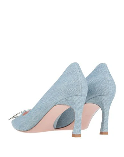 Roger Vivier Pump In Azure