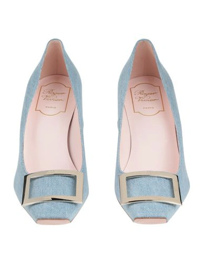Roger Vivier Pump In Azure