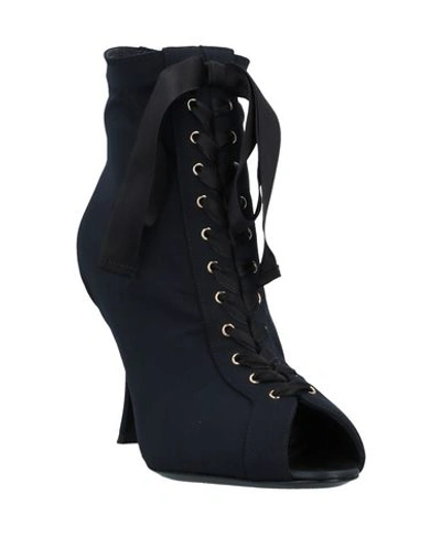 Shop Dolce & Gabbana Woman Ankle Boots Black Size 6 Polyamide, Elastane, Polyester