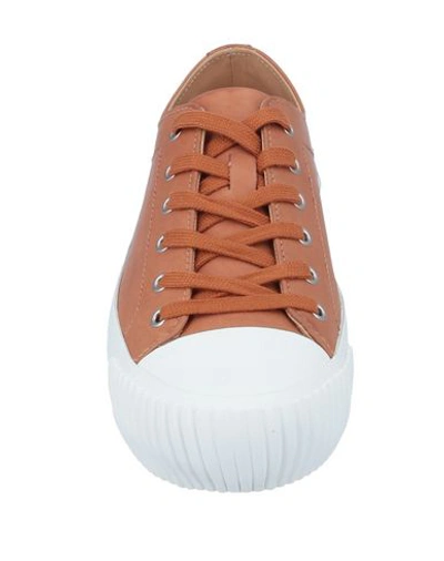 Shop Jil Sander Sneakers In Brown