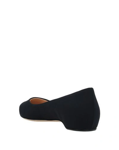 Shop Chiara Boni Ballet Flats In Black