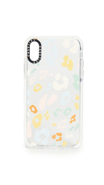 Shop Casetify Pastel Animal Iphone Case In Leopard Pastel