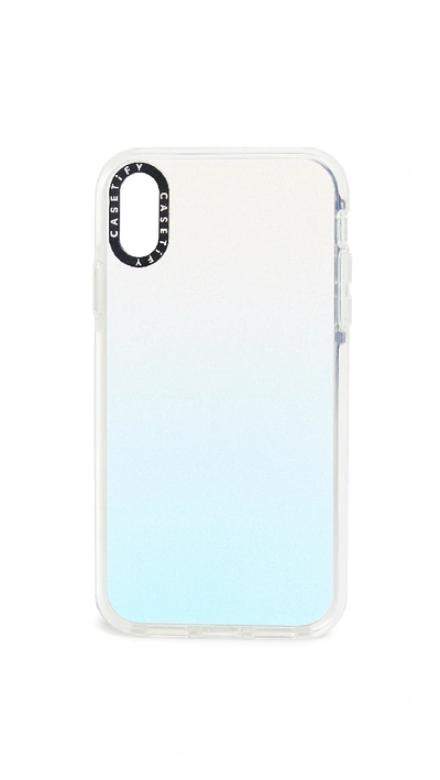 Shop Casetify Ombre Iphone Case In Blue/pink