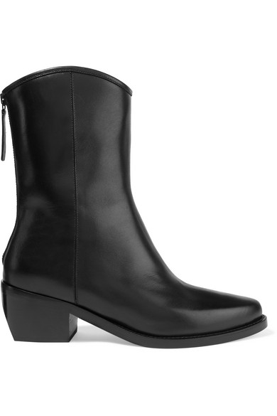 legres leather ankle boots