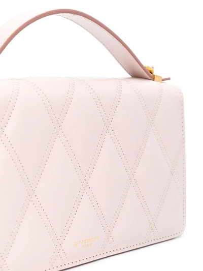 Shop Givenchy Gv3 Leather Bag In Pink