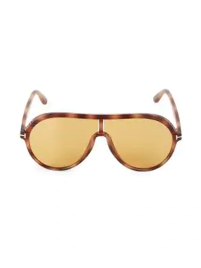 Shop Tom Ford 63mm Aviator Sunglasses In Beige