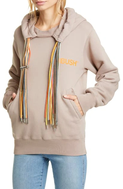 Shop Ambush Multi Cord Hoodie In Beige