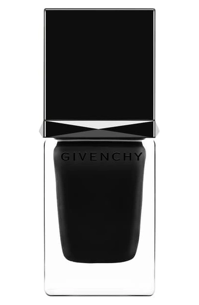 Shop Givenchy Le Vernis Nail Polish In 4 Noir Revelateur