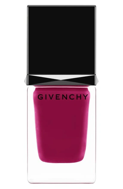 Shop Givenchy Le Vernis Nail Polish In 6 Framboise Velours