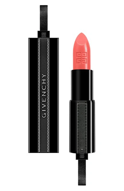 Shop Givenchy Rouge Interdit Satin Lipstick In 17 Flash Coral
