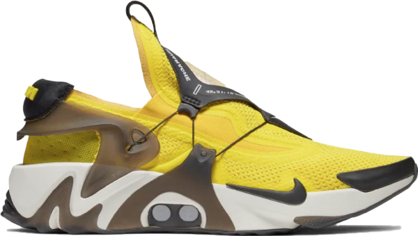huaraches yellow and black