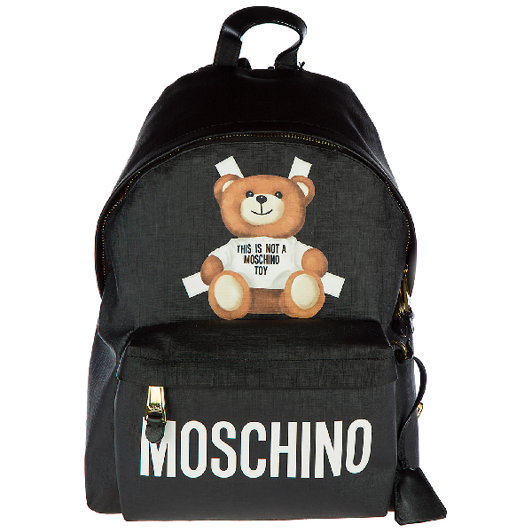 moschino women's backpack