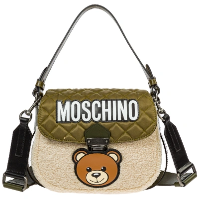 Shop Moschino Women's Shoulder Bag In Green