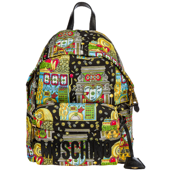 women's moschino backpack