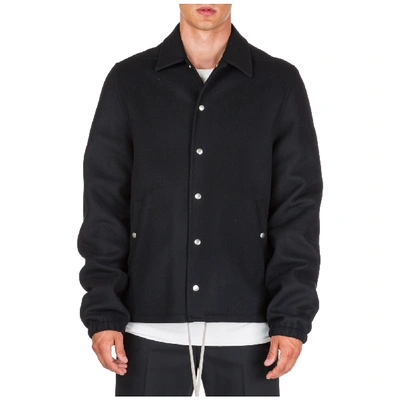 Shop Rick Owens Men's Outerwear Jacket Blouson In Black