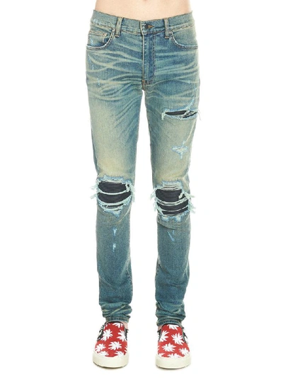 Shop Amiri Mx1 Jeans In Blue