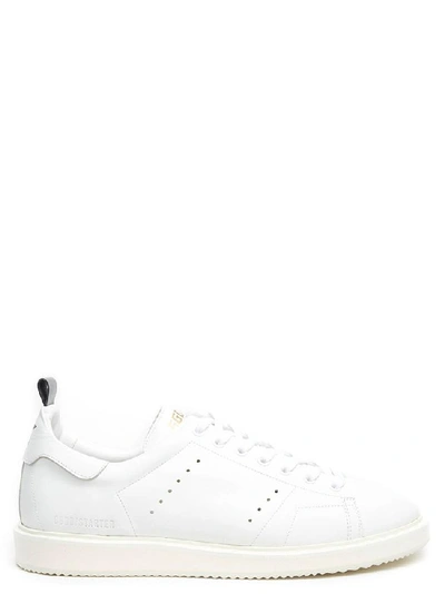 Shop Golden Goose Deluxe Brand Starter Low Top Sneakers In White