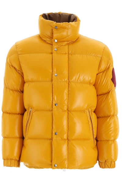 Shop Moncler Genius 1952 Padded Down Puffer Jacket In Yellow