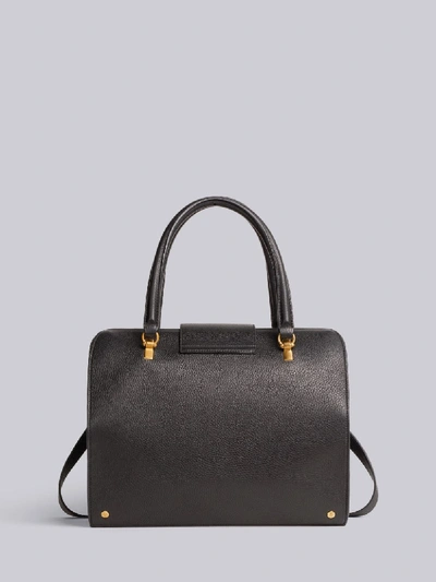 Shop Thom Browne Deerskin Exclusive Mrs. Thom Bag In Grey