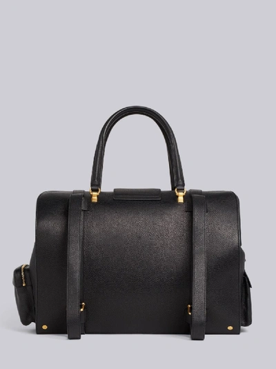 Shop Thom Browne Exclusive Deerskin Mr. Thom Backpack In Black