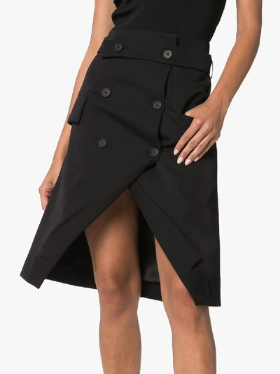 Shop Delada High Waist Blazer Skirt In Black