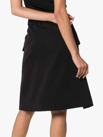 Shop Delada High Waist Blazer Skirt In Black