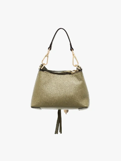 Shop See By Chloé Green Mini Joan Cross Body Bag