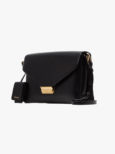 Shop Prada Black Leather Shoulder Bag