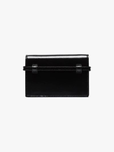 Shop Balenciaga Black Xs Sharp Leather Belt Bag