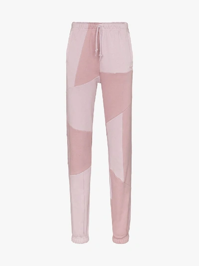 Shop Adidas By Danielle Cathari X Daniëlle Cathari Patchwork Sweatpants In Pink