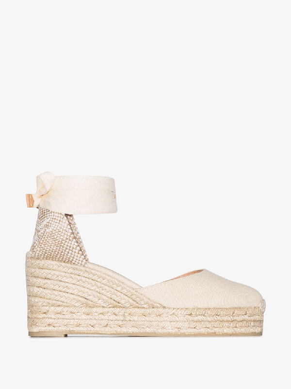 white castaner espadrilles