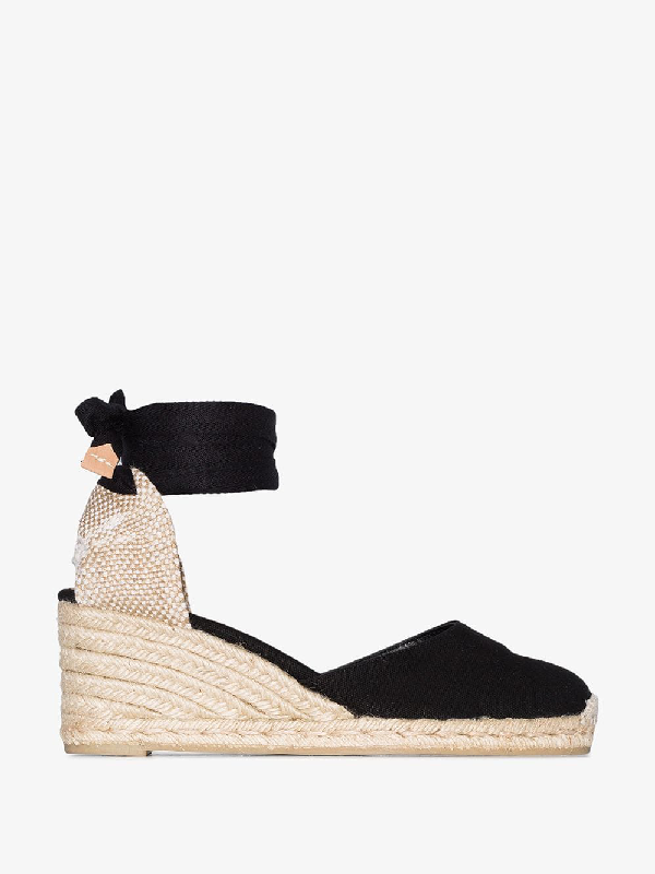 tie wedge espadrilles