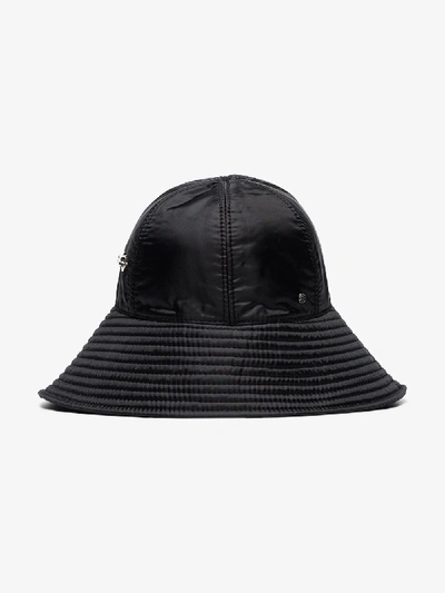 Shop Maison Michel Black Julianne Bucket Hat
