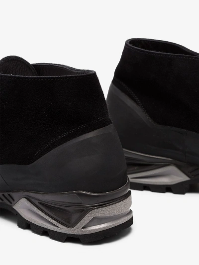 Shop Diemme Black Asiago Suede Leather Boots