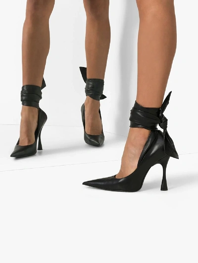 Shop Balenciaga Black Dance Knife 110 Pumps