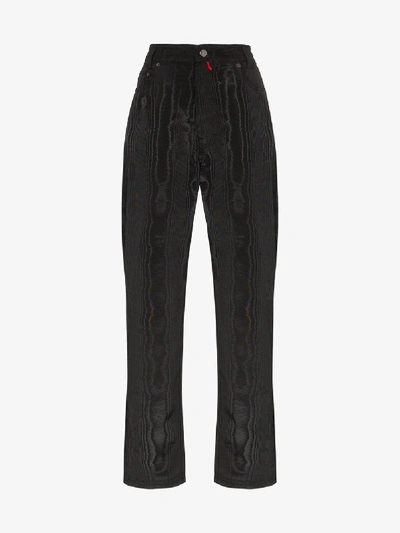 Shop 032c Cosmic Workshop Slim Trousers In Black