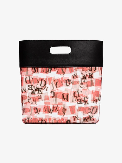 Shop Palm Angels Multicoloured Ransom Pvc Tote Bag