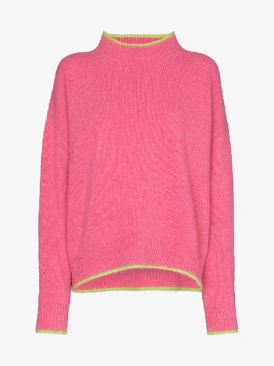 Shop Marni Oversized Sweatshirt In Pink
