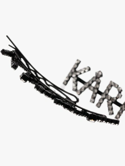 Shop Ashley Williams Black Karma Crystal Embellished Hair Pins