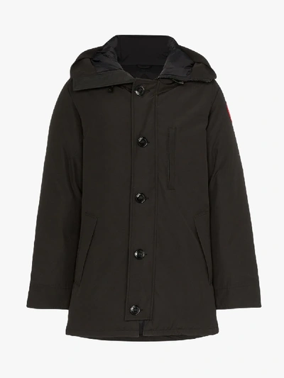 Shop Canada Goose Chateau Padded Parka In Black