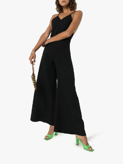 Shop Deitas Diana Wide Leg Jumpsuit In Black