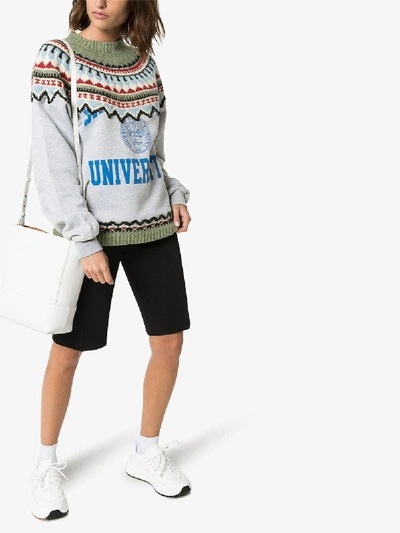 Shop Rentrayage The Outlaw King Fair Isle Sweater In Multicolour