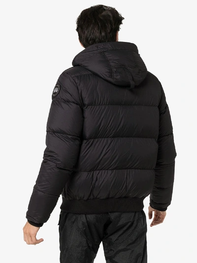 Shop Canada Goose Ventoux Padded Parka In Black