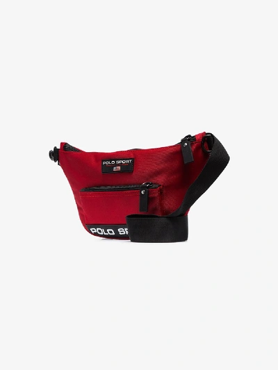 Shop Polo Ralph Lauren Red Logo Belt Bag