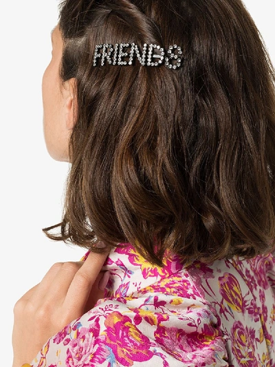 Shop Ashley Williams Black Friends Crystal Embellished Hair Pins