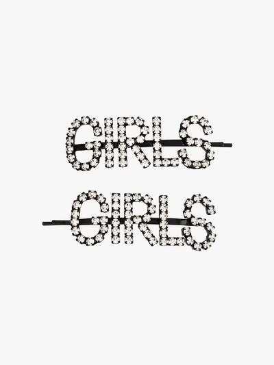 Shop Ashley Williams Black Girls Crystal Hair Pins