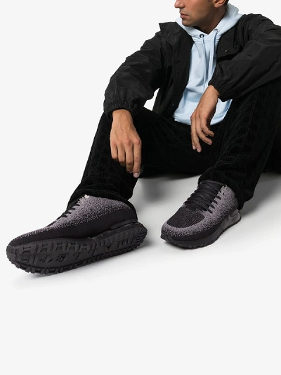 Shop Mallet Footwear Black Tech Runner Bubble Sneakers