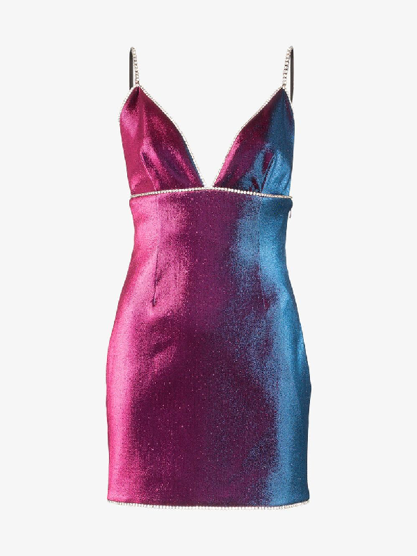 crystal slip dress